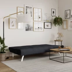 Sorenson Convertible Futon Sofa Bed Charcoal - Serta -Furniture Specialty Store GUEST 5c20df7f 282d 4758 aa7b 3b3136b0bd67