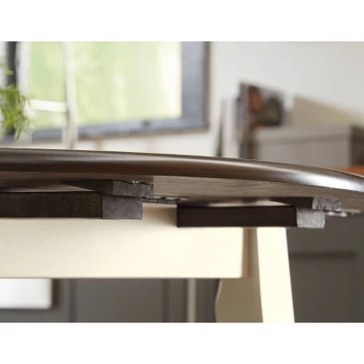 Woodanville Dining Room Table Cream/Brown - Signature Design By Ashley 4 Woodanville Dining Room Table Cream/Brown - Signature Design By Ashley - Image 2