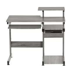Complete Computer Workstation Desk Gray - Techni Mobili -Furniture Specialty Store GUEST 5d6c2bde a616 4b0f a757 093aca7490ee