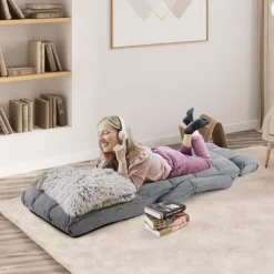 Costway 6-Position Adjustable Floor Chair For Adults Foldable Lazy Sofa For Living Room -Furniture Specialty Store GUEST 5d6f0963 8384 4ba8 9bac 6b1577a7029a