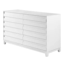 Ilya Solid Wood Modern Panel Front 6 Drawer Dresser - Saracina Home 35 Ilya Solid Wood Modern Panel Front 6 Drawer Dresser - Saracina Home -Furniture Specialty Store GUEST 5e59bb76 166e 4806 9158 aec603729e42