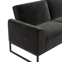 Adley Velvet Fabric Coil Futon With Metal Base - CosmoLiving By Cosmopolitan 21 Adley Velvet Fabric Coil Futon With Metal Base - CosmoLiving By Cosmopolitan -Furniture Specialty Store GUEST 5eb799d1 d781 404e 9570 0e02c2bc236e