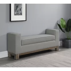 Remi Stain Resistant Bench - Abbyson Living