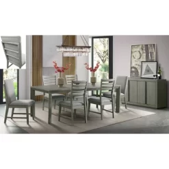 Cosmo Dining Table Gray - Picket House Furnishings