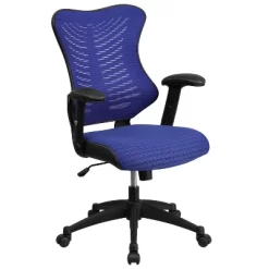 Flash Furniture High Back Designer Mesh Executive Swivel Ergonomic Office Chair With Adjustable Arms -Furniture Specialty Store GUEST 613a115a d152 48b5 8444 334ab5506579