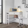Yaheetech Corner Computer Desk Workstation With Power Outlet -Furniture Specialty Store GUEST 613d84ec f30b 4d21 8bca cef5bedec044