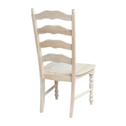 Set Of 2 Maine Ladderback Chair Unfinished - International Concepts -Furniture Specialty Store GUEST 6141739f 1984 488b 99af d0059ce90e64