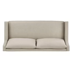 Madge Tweed Fabric Sofa Oatmeal - Inspire Q -Furniture Specialty Store GUEST 6341c5a4 ba90 4756 9721 255bf5209b91