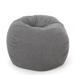 5' Newalla Modern Shearling Bean Bag - Christopher Knight Home -Furniture Specialty Store GUEST 63a7d02b d40a 49ff 9b49 87bd834c367f