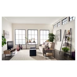 70" Ladder Bookshelf Mixed Material Gray - ClosetMaid -Furniture Specialty Store GUEST 650eec16 1204 435a 88a4 a1c6b896ec97