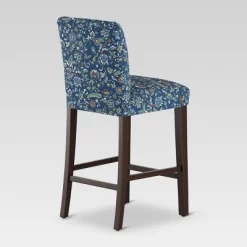 30" Parsons Barstool Bandana Blue Floral - Threshold™ -Furniture Specialty Store GUEST 65ebe208 4ac4 432c 8429 f11eaa2f6dbf