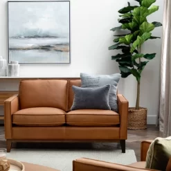 Chatfield Loveseat Chestnut Brown - New Heights -Furniture Specialty Store GUEST 663989cf cc5d 4014 8418 23aae051b302