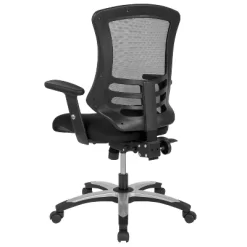 Flash Furniture High Back Black Mesh Multifunction Executive Swivel Ergonomic Office Chair With Molded Foam Seat And Adjustable Arms -Furniture Specialty Store GUEST 66e173bc 9833 48f1 807c 492b5c9623d0