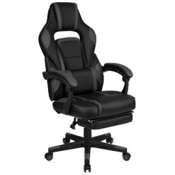 Flash Furniture Gaming Desk With Cup Holder/Headphone Hook & Reclining Back/Arms Gaming Chair With Footrest -Furniture Specialty Store GUEST 670d06e1 77da 4484 b6a7 30b8de84868f