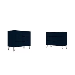 Set Of 2 Rockefeller 3 Drawer Dresser - Manhattan Comfort 34 Set Of 2 Rockefeller 3 Drawer Dresser - Manhattan Comfort -Furniture Specialty Store GUEST 68e5e25b 40e0 4e02 98cc 0e7e2471b180