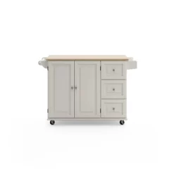 Dolly Madison Kitchen Cart With Wood Top - Home Styles -Furniture Specialty Store GUEST 6a070c3e d959 48e9 8ce3 b4eb9ac6216a