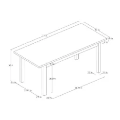 Wood Dining Table Black - Hearth & Hand™ With Magnolia -Furniture Specialty Store GUEST 6a613882 008f 4ebb b029 d3cab4b3a3d5