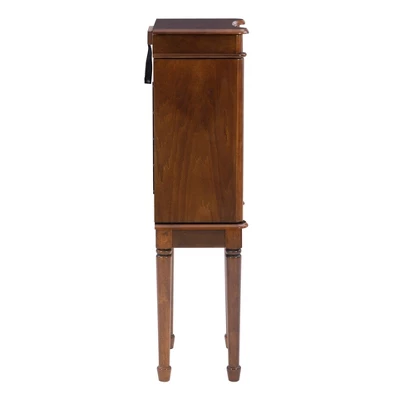 Kasey Jewelry Armoire Walnut - Powell Company 6 Kasey Jewelry Armoire Walnut - Powell Company - Image 4