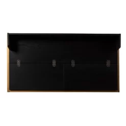 Bilcrafield Flip Top Desk With Storage Black/Gold - Aiden Lane -Furniture Specialty Store GUEST 6c490387 2ffd 4b99 8f77 04eac6228c56