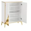 Modern Elegant Storage Cabinet, Gold+White - ModernLuxe -Furniture Specialty Store GUEST 6c7d406e bc02 4c18 ab15 d63e8d8b32ba