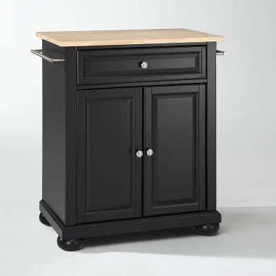 Alexandria Wood Top Portable Kitchen Island/Cart - Crosley 9 Alexandria Wood Top Portable Kitchen Island/Cart - Crosley - Image 7