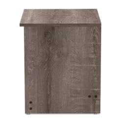 Gallia Modern And Contemporary Oak Finished 2 Drawer Nightstand Brown - Baxton Studio 12 Gallia Modern And Contemporary Oak Finished 2 Drawer Nightstand Brown - Baxton Studio -Furniture Specialty Store GUEST 6ce1099f ddb2 45e8 abca c0abe1358f4d