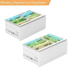 Aobabo 28.25 Inch Long Locking 2 Drawer Anti-Tilt Metal Office Storage Filing Cabinet With File Hanging Bar And 2 Keys, White -Furniture Specialty Store GUEST 6ce9482c bcc3 44fd 9573 18927460ec3f