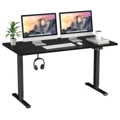 Costway Electric Adjustable Standing Up Desk Dual Motor W/ Controller Black -Furniture Specialty Store GUEST 6e413746 adf9 499d 9c6f 9800a357925b
