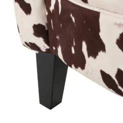 Arabella New Velvet Club Chair - Milk Cow - Christopher Knight Home -Furniture Specialty Store GUEST 700ae4b8 ff32 4744 a6f4 f64619866e95