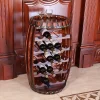 Vintiquewise Rustic Barrel Shaped Wooden Wine Rack For 23 Bottles 2 Vintiquewise Rustic Barrel Shaped Wooden Wine Rack For 23 Bottles -Furniture Specialty Store GUEST 70e13679 31b6 4e95 b774 c77704ddc657