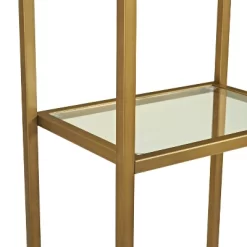 3pc Aimee Desk And Etagere Set Soft Gold - Crosley -Furniture Specialty Store GUEST 70ed153a 8156 4274 a723 767458a8c678