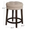 Krauss Backless Counter Height Barstool - Linen - Hillsdale Furniture -Furniture Specialty Store GUEST 7284ce06 7c5f 4af9 83d1 260c1dfd6ec3