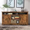 Costway 60''Industrial TV Stand Entertainment Console Center W/ Shelve & Cabinet -Furniture Specialty Store GUEST 733edade 8ba9 4d78 ac5e dacfa4778afc