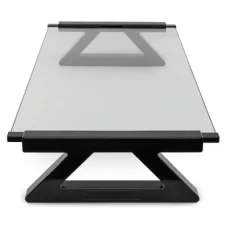 Mount-It! USB Monitor Stand And Laptop Stand | Glass Desk Riser With 3 USB Hub Ports | 20 Lbs. Weight Capacity -Furniture Specialty Store GUEST 7485d127 28c2 430b afe0 03b1a50fec35