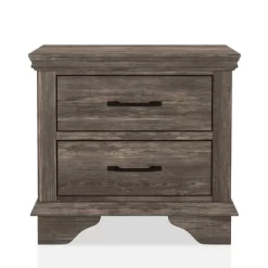 5pc Jacobia Rustic Bedroom Set Gray - HOMES: Inside + Out -Furniture Specialty Store GUEST 75264725 a651 4377 8d9f b130575cc8a3
