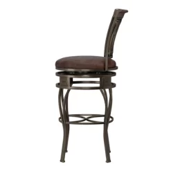 32" Montello Swivel Barstool Bronze/Brown - Hillsdale Furniture -Furniture Specialty Store GUEST 756ad1cf 246c 419c a7b2 2763a2fa7a5b