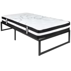 Emma And Oliver 14" Platform Bed Frame & 12" Mattress In A Box - No Box Spring Required -Furniture Specialty Store GUEST 759ce271 130a 4a46 ae90 1144564cb4e0