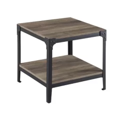 Set Of 2 Benny Urban Industrial Angle Iron Side Tables - Saracina Home -Furniture Specialty Store GUEST 76f809fb 6a41 4b42 b57c 7bb87a213789