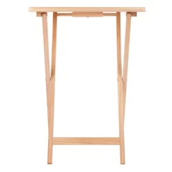 4pc Alex Snack Table Set Natural - Winsome -Furniture Specialty Store GUEST 78000e74 b772 4a2c 8882 eb13cd7f5b3d