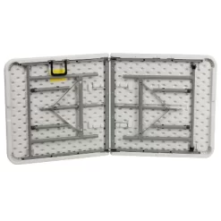 Flash Furniture 5-Foot Bi-Fold Granite White Plastic Folding Table -Furniture Specialty Store GUEST 7853760e 1305 4a30 93ea 5cf04401a5d0