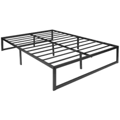 Merrick Lane 14 Inch Steel Bed Frame With Steel Slat Support For Any Mattress (No Box Spring Required) -Furniture Specialty Store GUEST 78f1056f 7874 488a 8df5 d64c53a306d3 1