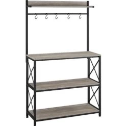Yaheetech 4-Tier Kitchen Storage Rack With 5 S Hooks -Furniture Specialty Store GUEST 79248f6d 706c 4f5c bcbe 6497feacba4e