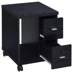 Russell 2 Drawer Mobile CPU Stand With Caster Wheels - Coaster -Furniture Specialty Store GUEST 79854e95 d6a6 495c bfec aa8eab81483f