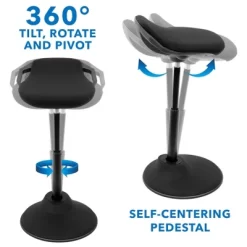 Mount-It! Ergonomic Sit Stand Stool, Leaning Chair For Standing Desk, Height Adjustable Up To 34. 6" 12 Mount-It! Ergonomic Sit Stand Stool, Leaning Chair For Standing Desk, Height Adjustable Up To 34. 6" -Furniture Specialty Store GUEST 7999c819 0b70 47db 84e7 e14eb2d055e8