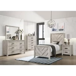 5pc Keely Panel Bedroom Set White - Picket House Furnishings -Furniture Specialty Store GUEST 7a18e890 efb8 44d4 9405 495cda1c06cf