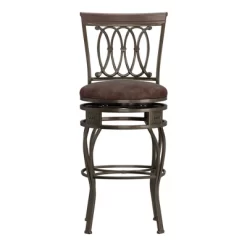 32" Montello Swivel Barstool Bronze/Brown - Hillsdale Furniture -Furniture Specialty Store GUEST 7b01c40b 12b9 4720 bdbc 6eac6904aed3