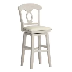 29" South Hill Napoleon Back Wood Swivel Height Barstool - Inspire Q -Furniture Specialty Store GUEST 7b1faa58 ee6c 4380 bdb0 87b7811bcd1e