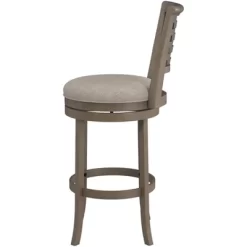 Thredson Swivel Height Barstool Light Antiqued Gray Wash - Hillsdale Furniture -Furniture Specialty Store GUEST 7b6b7922 cd50 4dfb b897 fdb86964d6b8