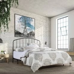 Tolland Metal Headboard With Bed Frame Black - Hillsdale Furniture -Furniture Specialty Store GUEST 7bd1b322 846e 424e 980f de61493a9f48