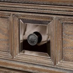 3pc Lellen Bedroom Set With 2 Nightstands Beige/Rustic Natural Tone - HOMES: Inside + Out -Furniture Specialty Store GUEST 7c59af9b c3b2 4fab 9a2d 0b692e0d3ee8